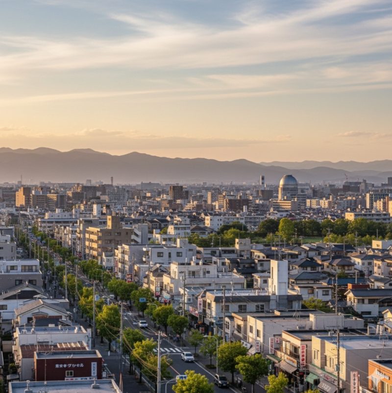 多部未華子さんが育った東京都西東京市の風景 イメージ