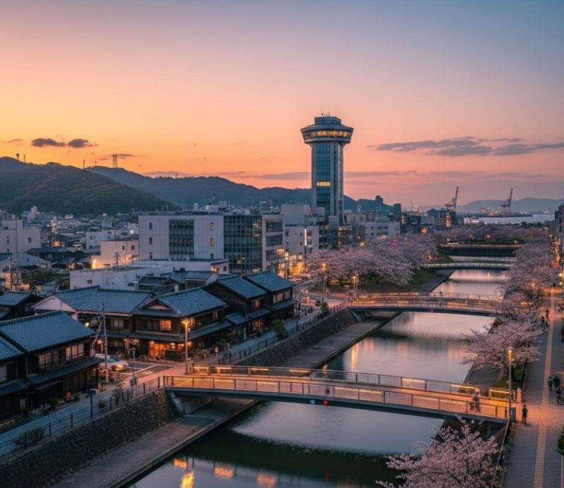 小芝風花さんの出身地？大阪府堺市の街並みのイメージ