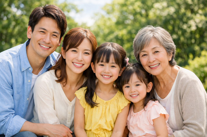 生見愛瑠 家族構成