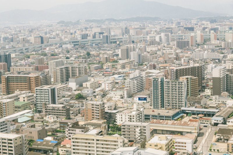 福岡県福岡市の街並み