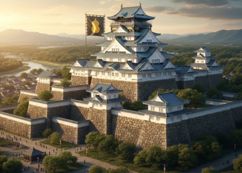 日本の伝統的な建築。秀長が支えた豊臣政権のイメージ