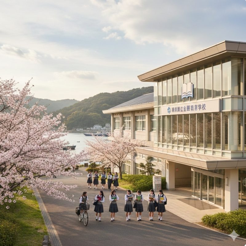 神奈川県金沢総合高校の写真