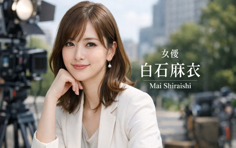女優として活動する白石麻衣さん