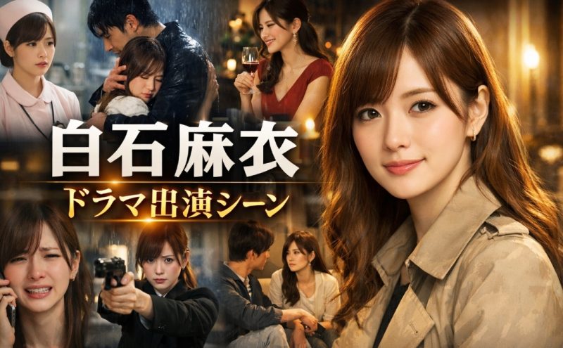 白石麻衣 ドラマ出演シーン