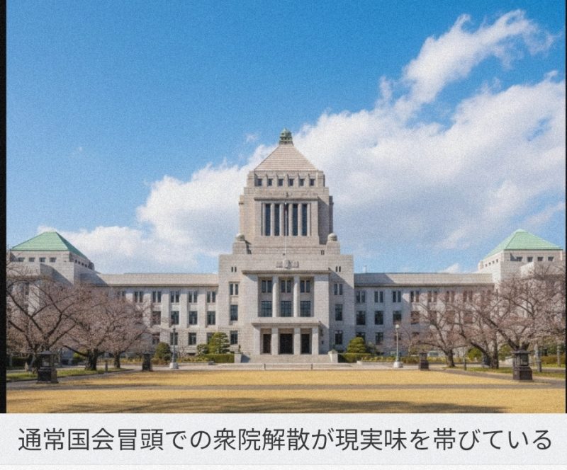 国会議事堂と青空