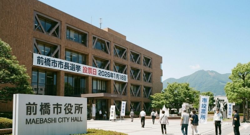 前橋市市長選挙のイメージ