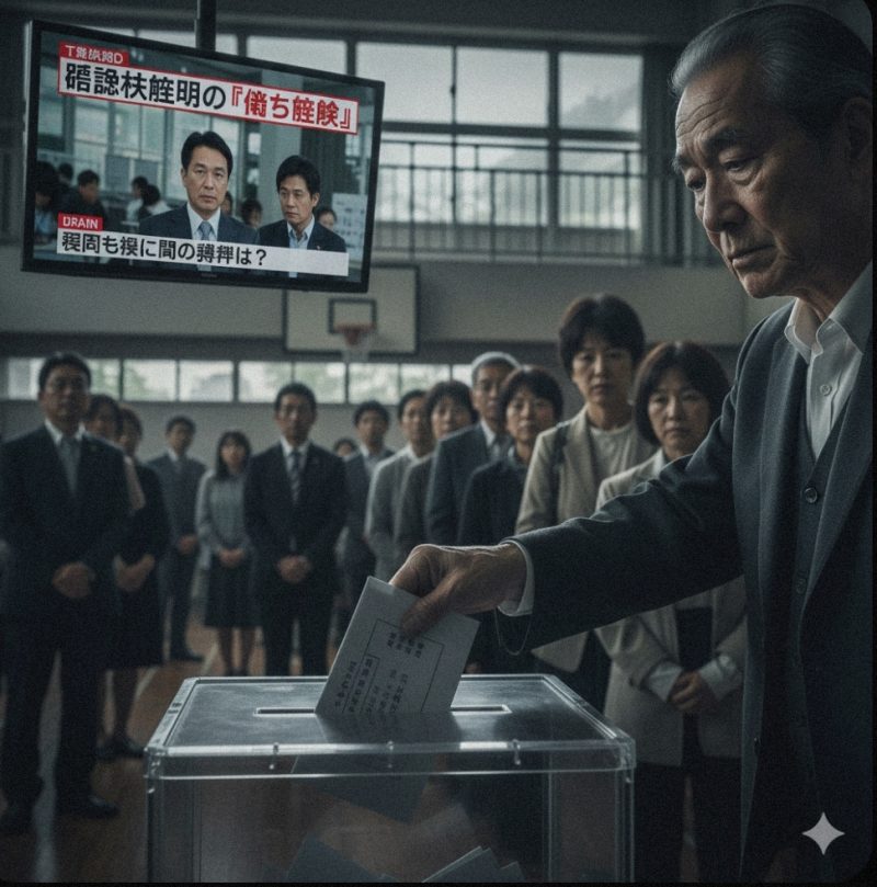 疑惑が解明されないままの「隠し解散」に、国民の審判はどう下るのか。