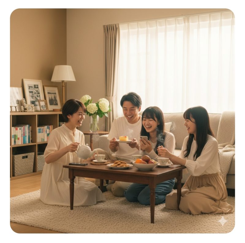 上白石萌歌の家族仲の良さを象徴するイメージ