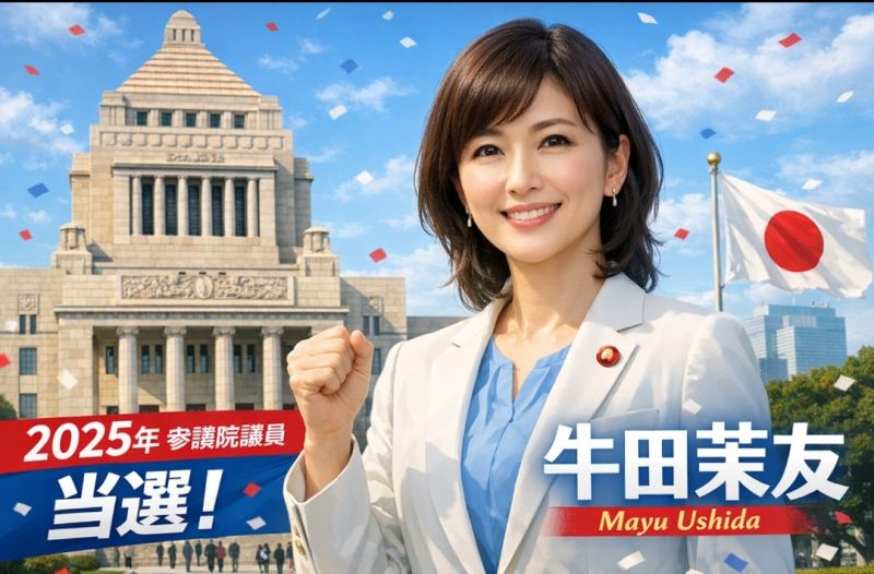 牛田茉友,国会議事堂