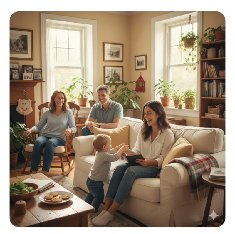 畑芽育,家族構成