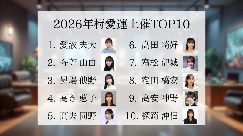 2026年に飛躍を遂げる注目の若手女優たち