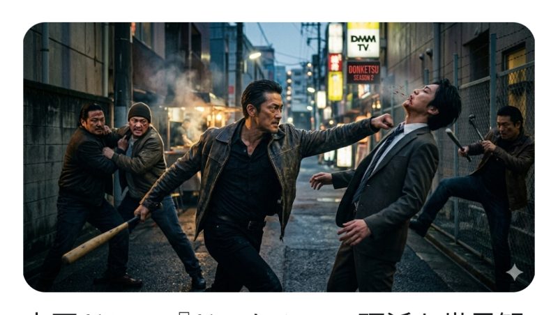 ドンケツ シーズン2の主演・伊藤英明によるアクションシーン