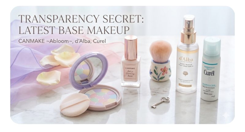 原菜乃華さんのような透明感を演出する最新ベースメイクアイテム
