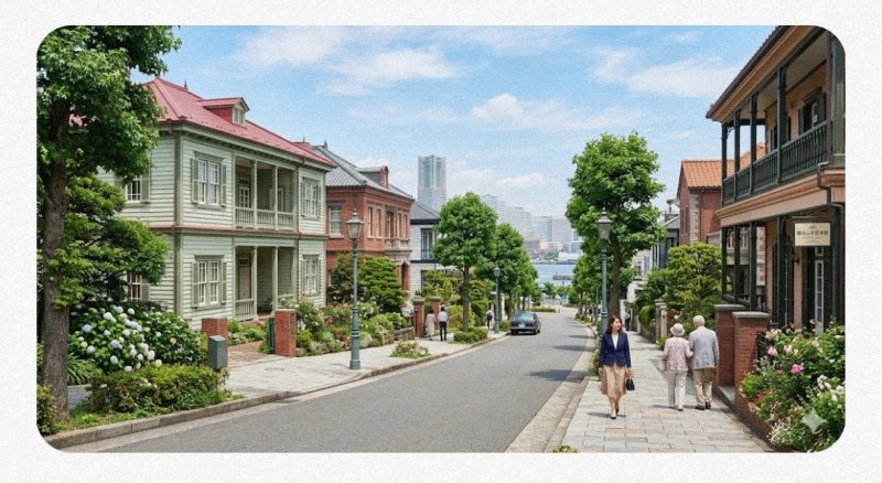 和久田アナの出身地・横浜の気品ある街並み（イメージ）