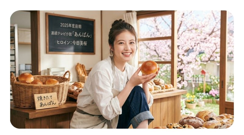 今田美桜 朝ドラ あんぱん ヒロイン画像