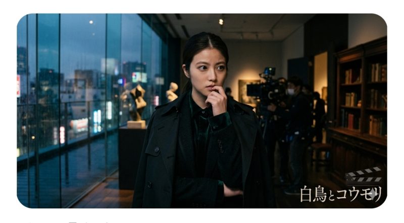 映画『白鳥とコウモリ』でのミステリアスな表情が期待される今田美桜