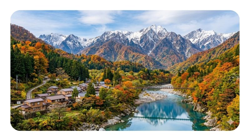 富山県の美しい自然環境