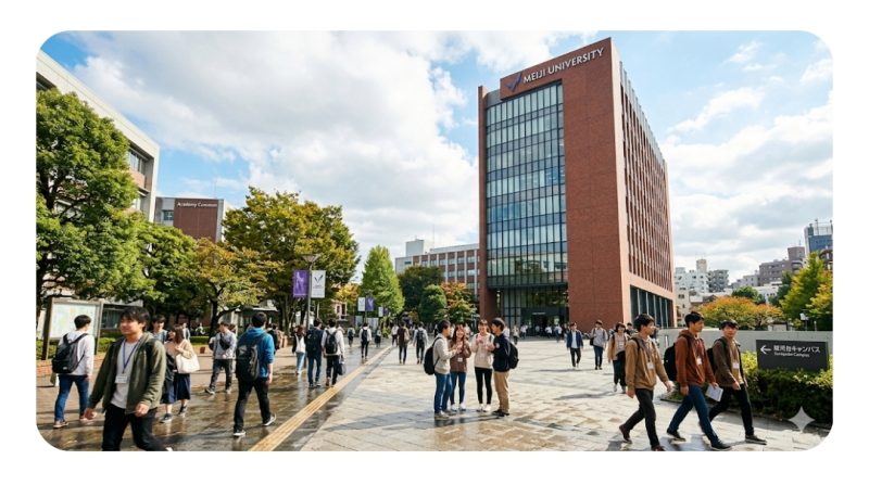 明治大学のキャンパスイメージ