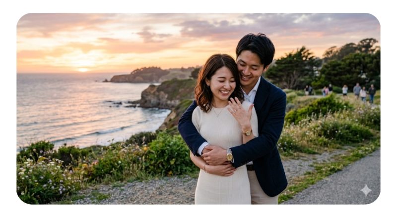 結婚を意識したカップルのイメージ
