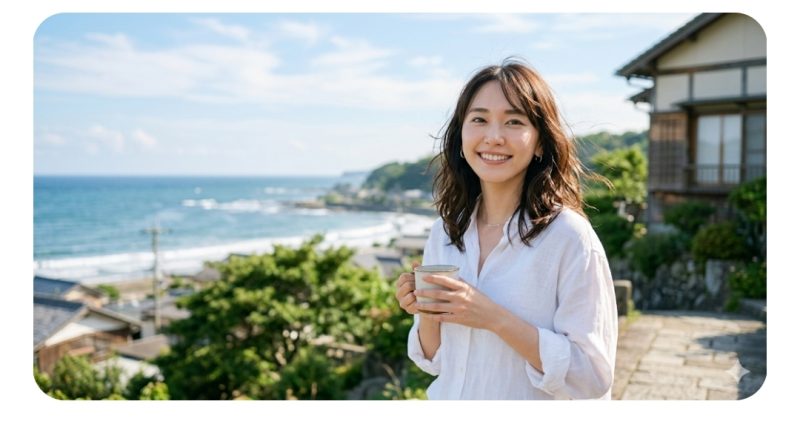 新垣結衣さんのイメージに近い、爽やかで透明感のある雰囲気
